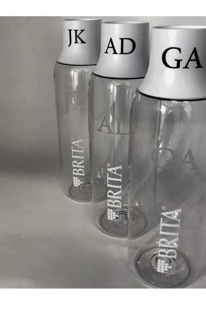 BC Partners Water Bottle Engraving