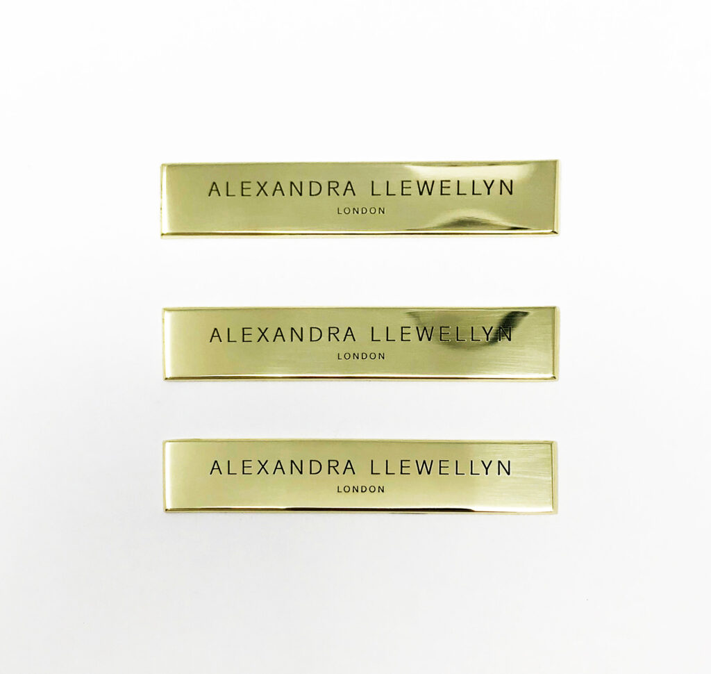 Alexandra Llewellyn Brass Plaques