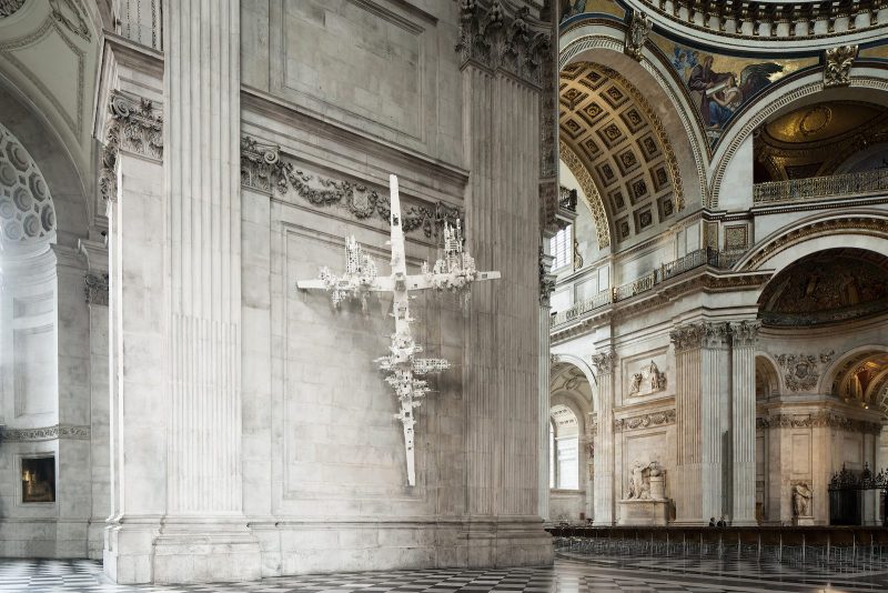 Gerry Judah Sculptures, St Paul’s Cathedral