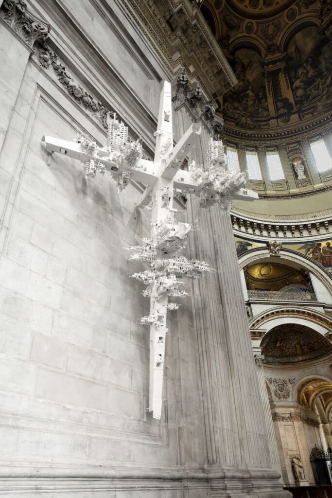Gerry Judah Sculptures, St Paul’s Cathedral
