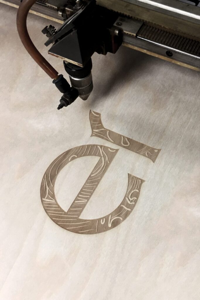 Envy Office Desk Etching