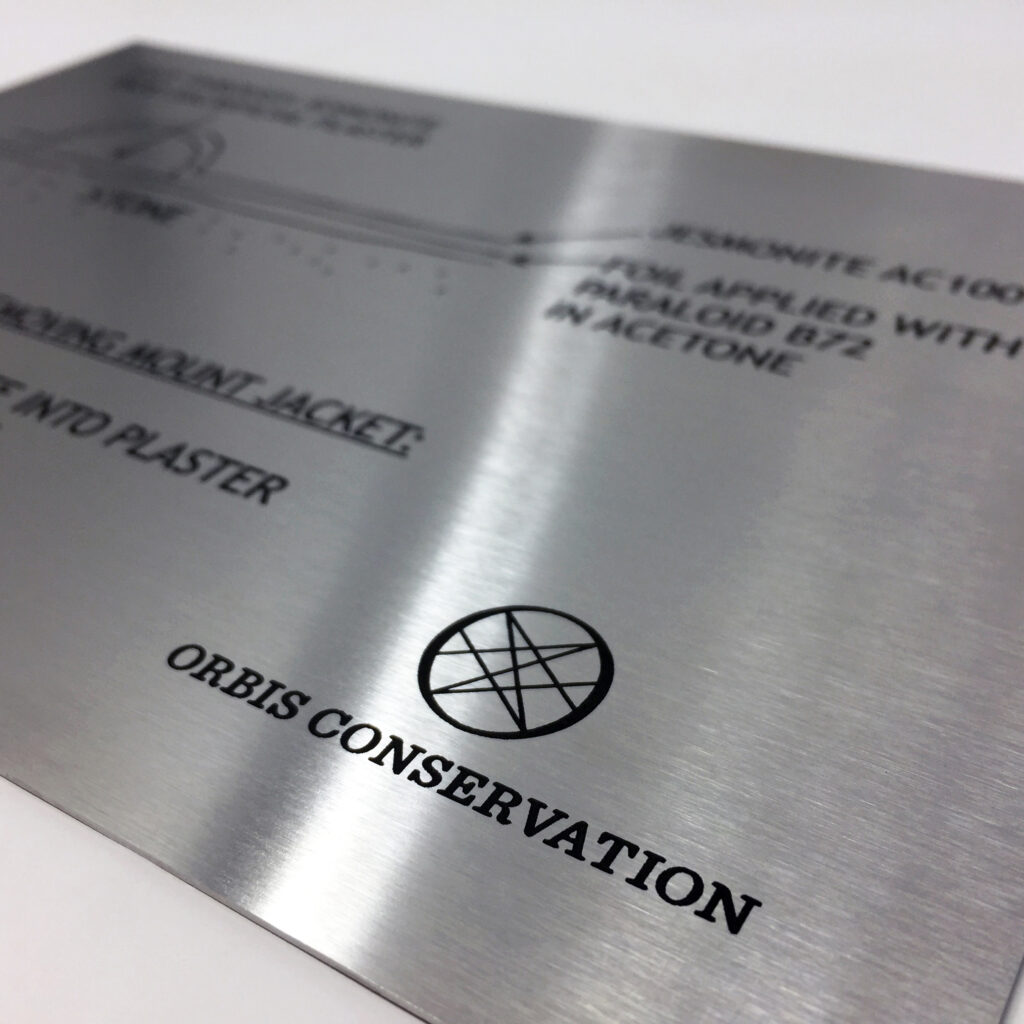 Orbis Conservation Plaques