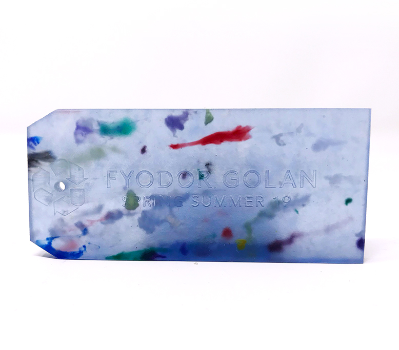 Fyodor Golan 100% Recycled Plastic Tags