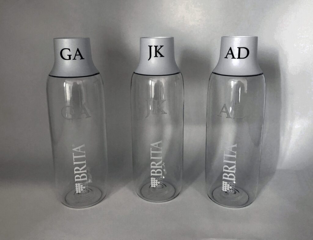 BC Partners Water Bottle Engraving