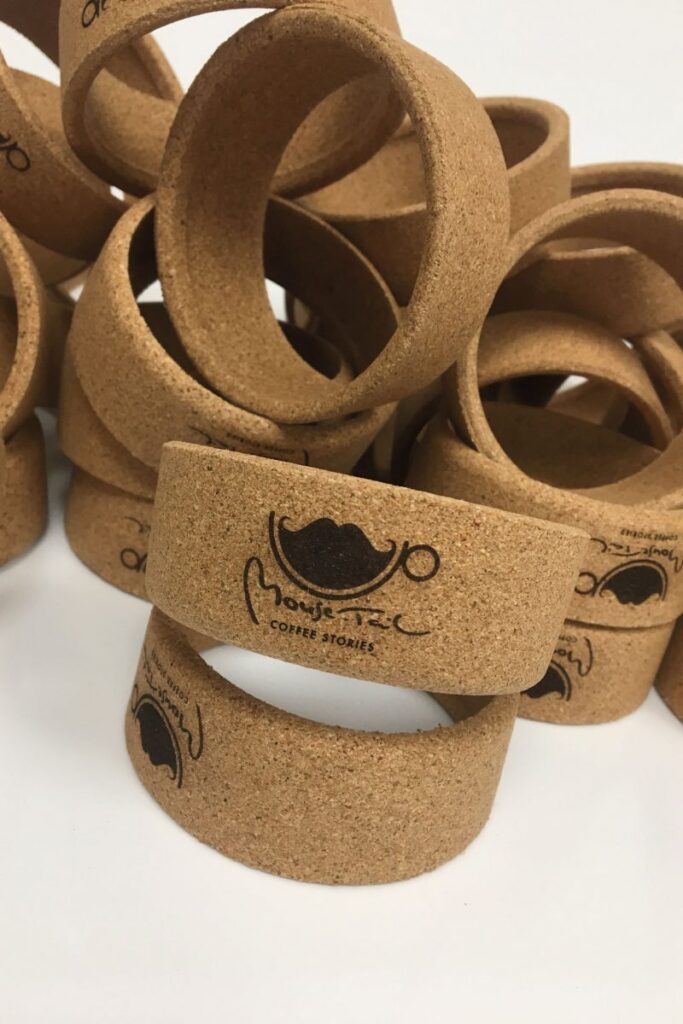 Mouse Tail Coffee Stories Re-usable Coffee cup branding