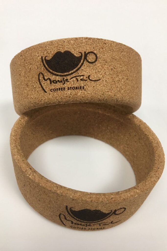 Mouse Tail Coffee Stories Re-usable Coffee cup branding