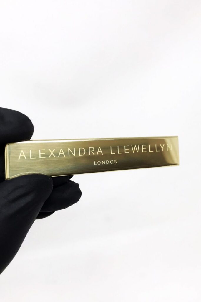 Alexandra Llewellyn Brass Plaques