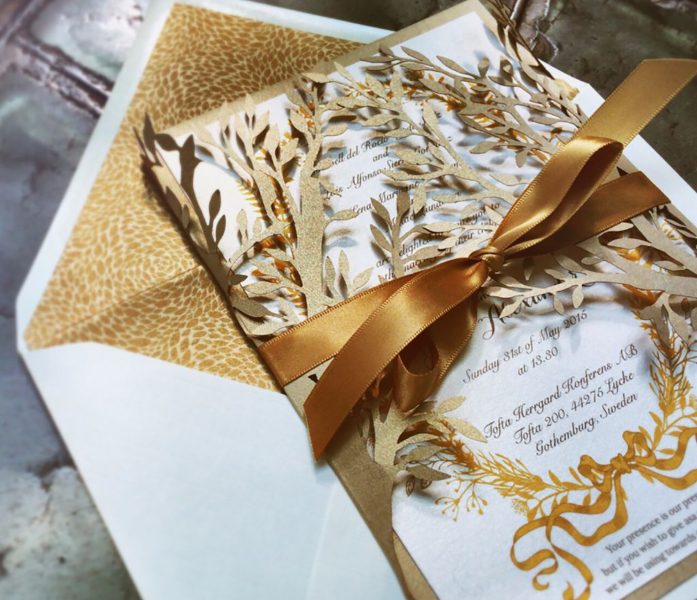 Amoretti Weddings Bespoke wedding invitations