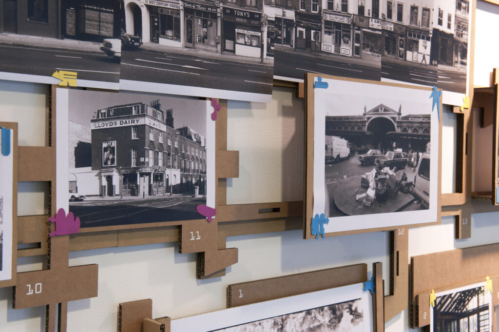 Blueprint Theatre Margaret Bursa exhibition displays