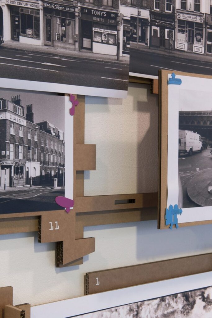 Blueprint Theatre Margaret Bursa exhibition displays