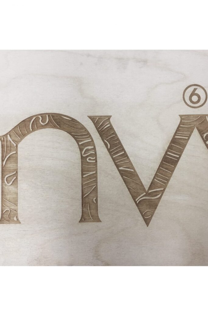 Envy Office Desk Etching