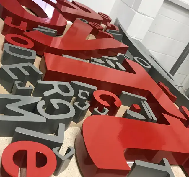 Laser Cut Signage Services in London